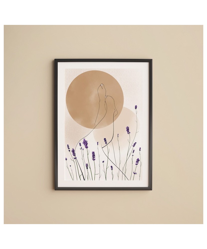 Ilustracja Autorska: W lawendzie | BURAKOVVSKA Ilustracja Autorska: W lawendzie | BURAKOVVSKA