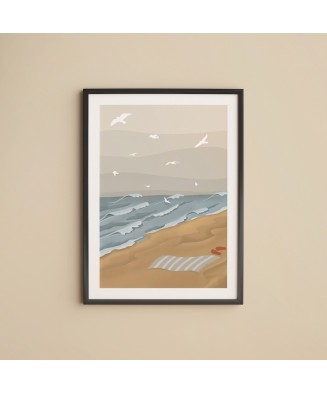 Ilustracja Autorska: Plaża| BURAKOVVSKA