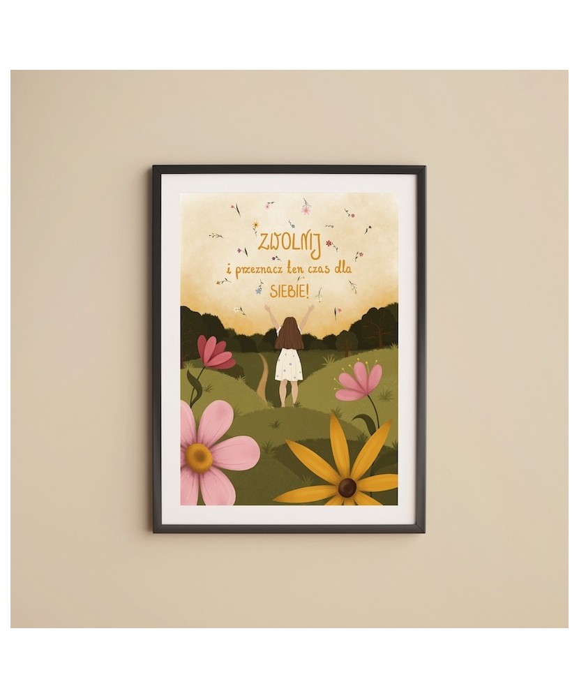 Ilustracja Autorska: Zwolnij | BURAKOVVSKA