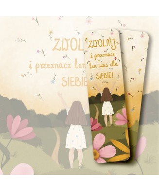 Zakładka do książki: Zwolnij! | BURAKOVVSKA