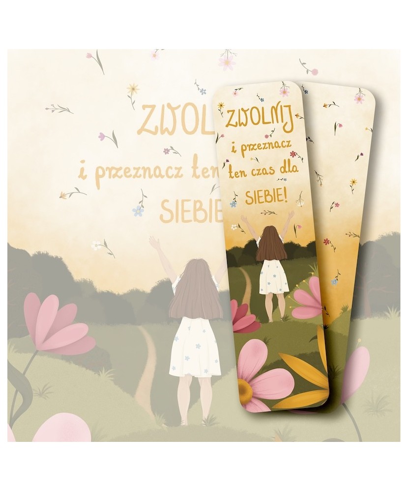 Zakładka do książki: Zwolnij! | BURAKOVVSKA