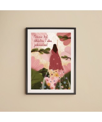 Ilustracja Autorska: Delikatna i silna jednocześnie | BURAKOVVSKA