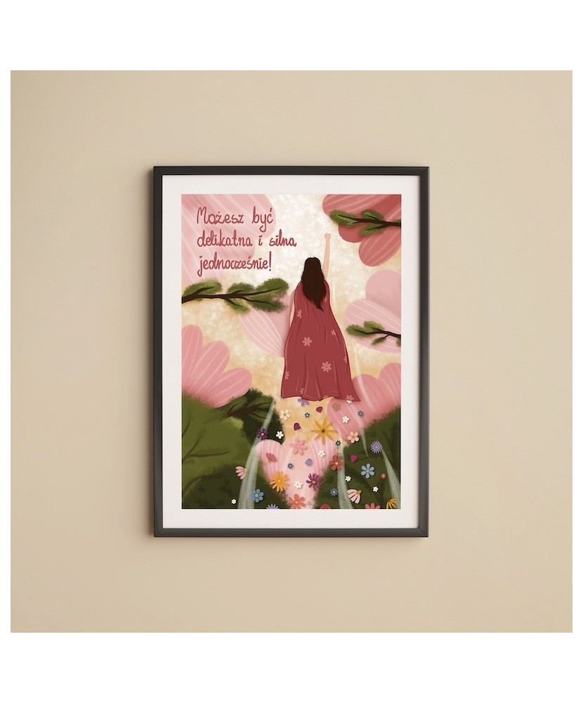 Ilustracja Autorska: Delikatna i silna jednocześnie | BURAKOVVSKA