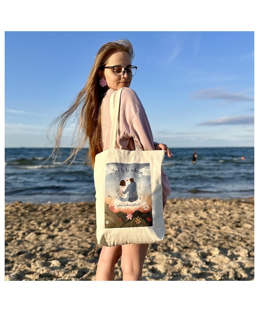 Torba z nadrukiem: Ja i Ty to schron | BURAKOVVSKA