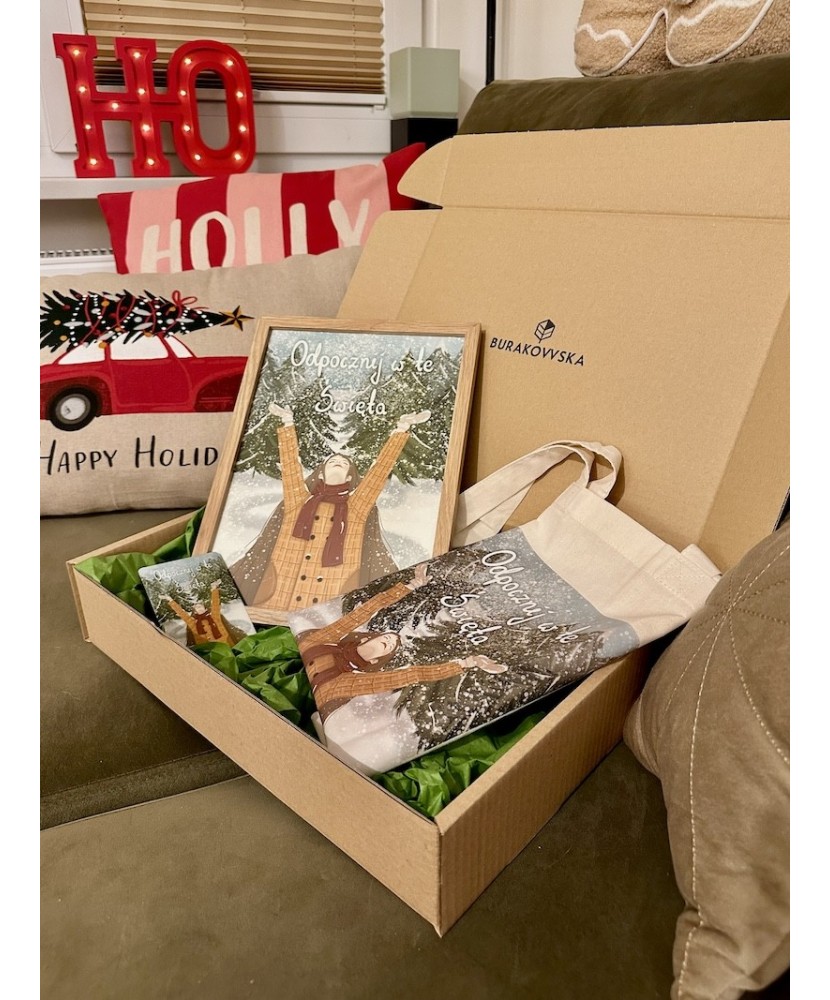 Zestaw prezentowy Odpocznij w te Święta | BURAKOVVSKA