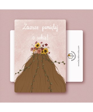 Pocztówka: Zawsze pamiętaj o sobie! | BURAKOVVSKA
