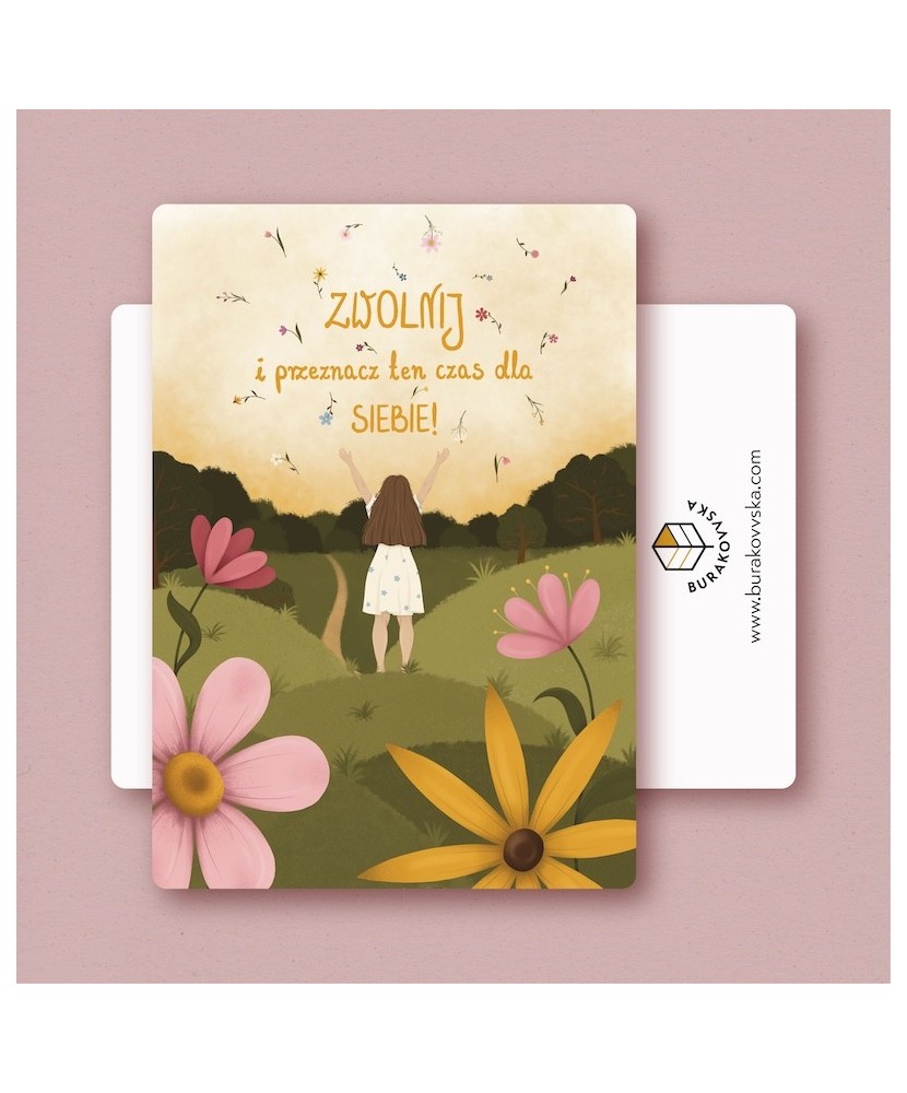 Pocztówka: Zwolnij | BURAKOVVSKA