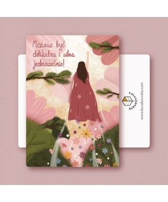 Pocztówka: Delikatna i silna jednocześnie | BURAKOVVSKA